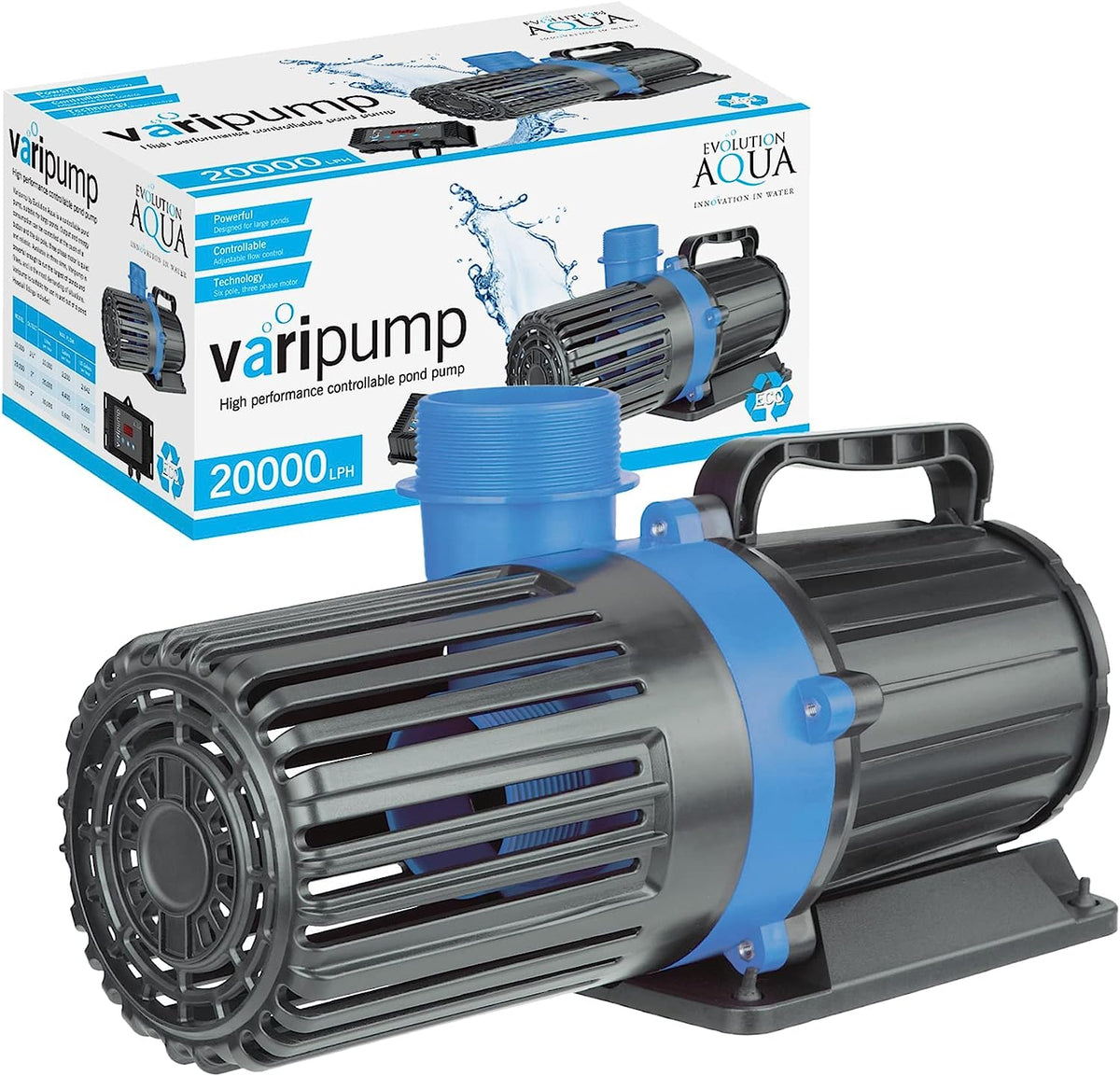 Evolution Aqua Varipump 20000 pump box