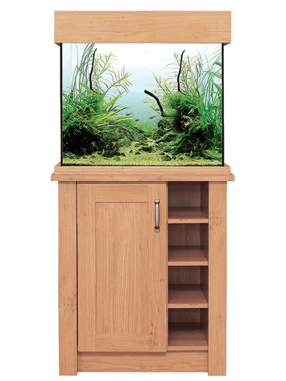 Oak Style 125L Aquarium Tank & Stand