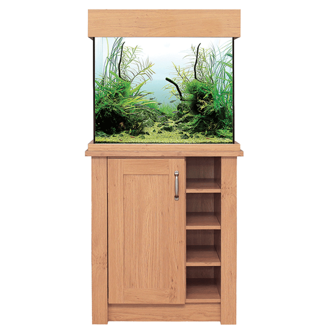 Oak Style 125L Aquarium Tank & Stand