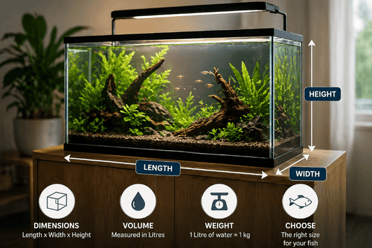 Aquarium Dimensions in the UK: Length, Width and Height Explained
