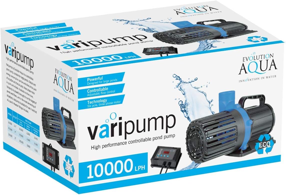 Evolution Aqua Varipump 10000 pond pump