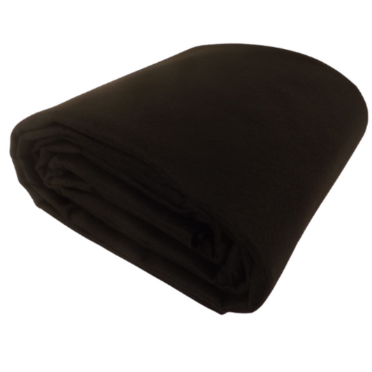 Roll of aquaSHIELD 275gsm black geotextile pond liner underlay matting