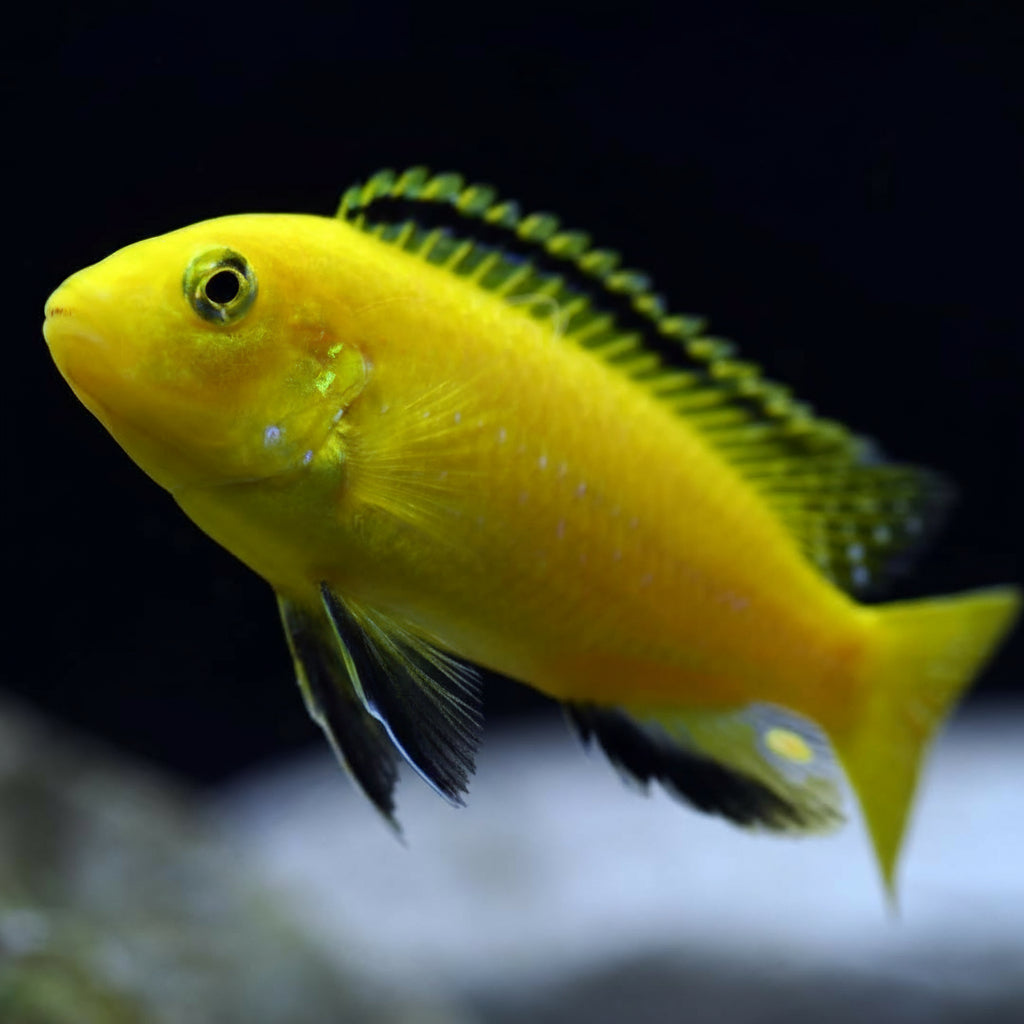 2 Yellow Lab African Cichlid Premium Freshwater Fish