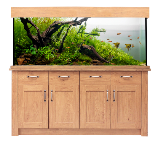 Aquarium and cabinet
