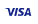 Visa payment icon representing a secure and trusted payment option for e-commerce checkout.
