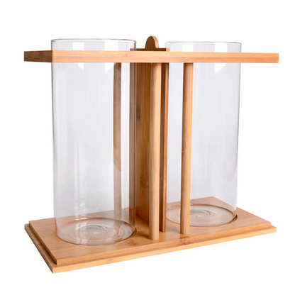 Dual Glass Mini Betta Fish Tank