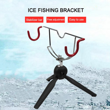 Portable Ice Fishing Rod Holder