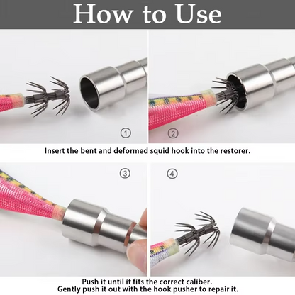 Stainless Steel Squid & Octopus Hook Corrector