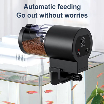 Auto Fish Tank Feeder with Intelligent Control