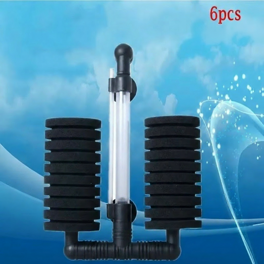 6Pcs Bio Sponge Filter for Fish Tank