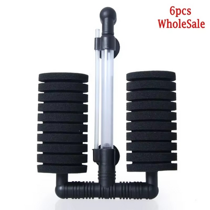 6Pcs Bio Sponge Filter for Fish Tank