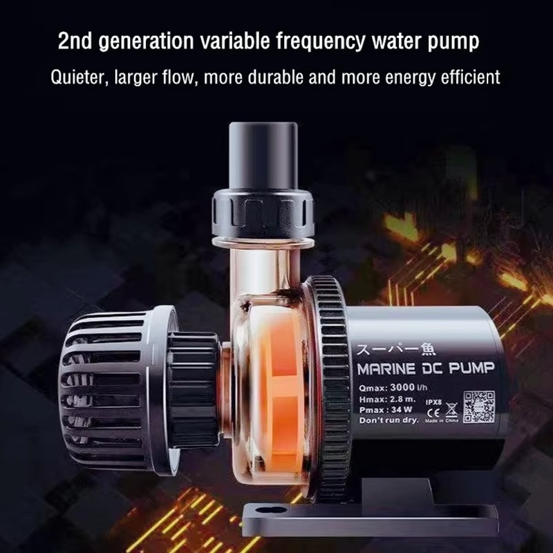 Ultra-Quiet Submersible Aquarium Water Pump with Controller