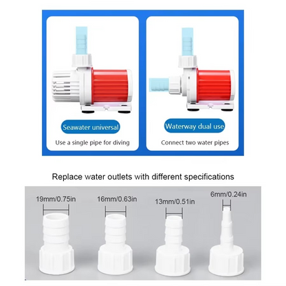 10W 1000L/H DC Aquarium Water Pump Fountain
