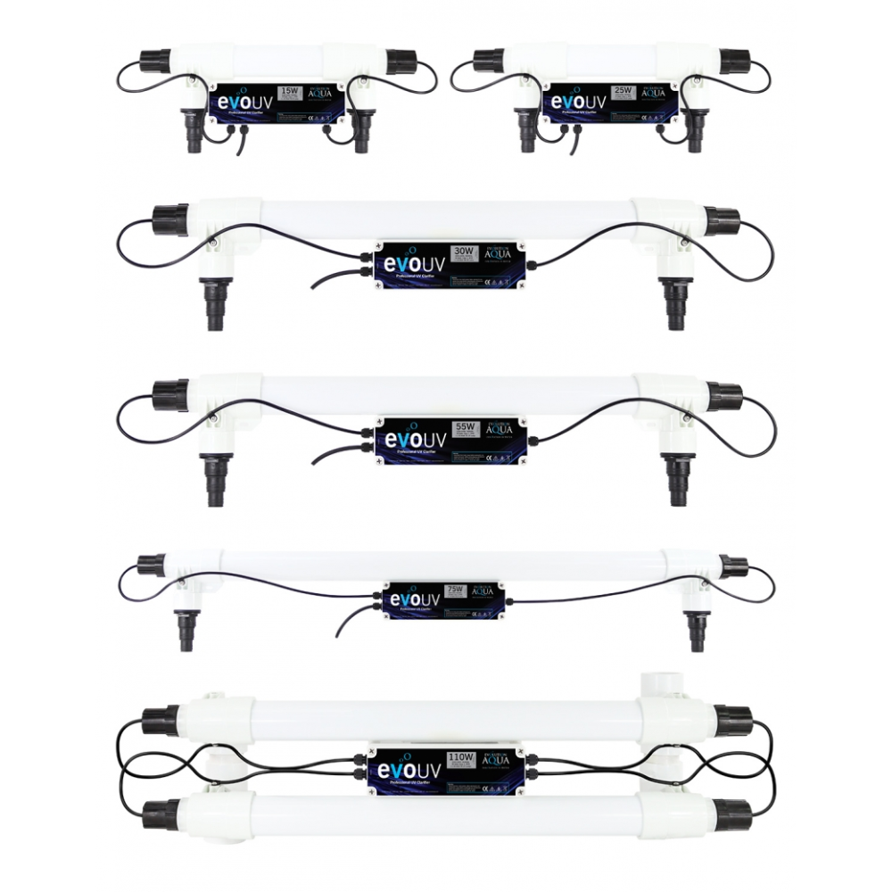 Evolution Aqua evoUV Pond UV Clarifier Range