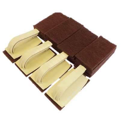 Elevate QuickScrubber Kit: Handles & Pads for Pond Liner Priming